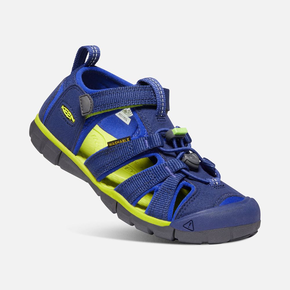 Sandalias Keen Mexico Azules - Niños Seacamp Ii Cnx - ZT9402136